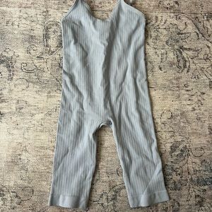 Light grey super soft seamless romper